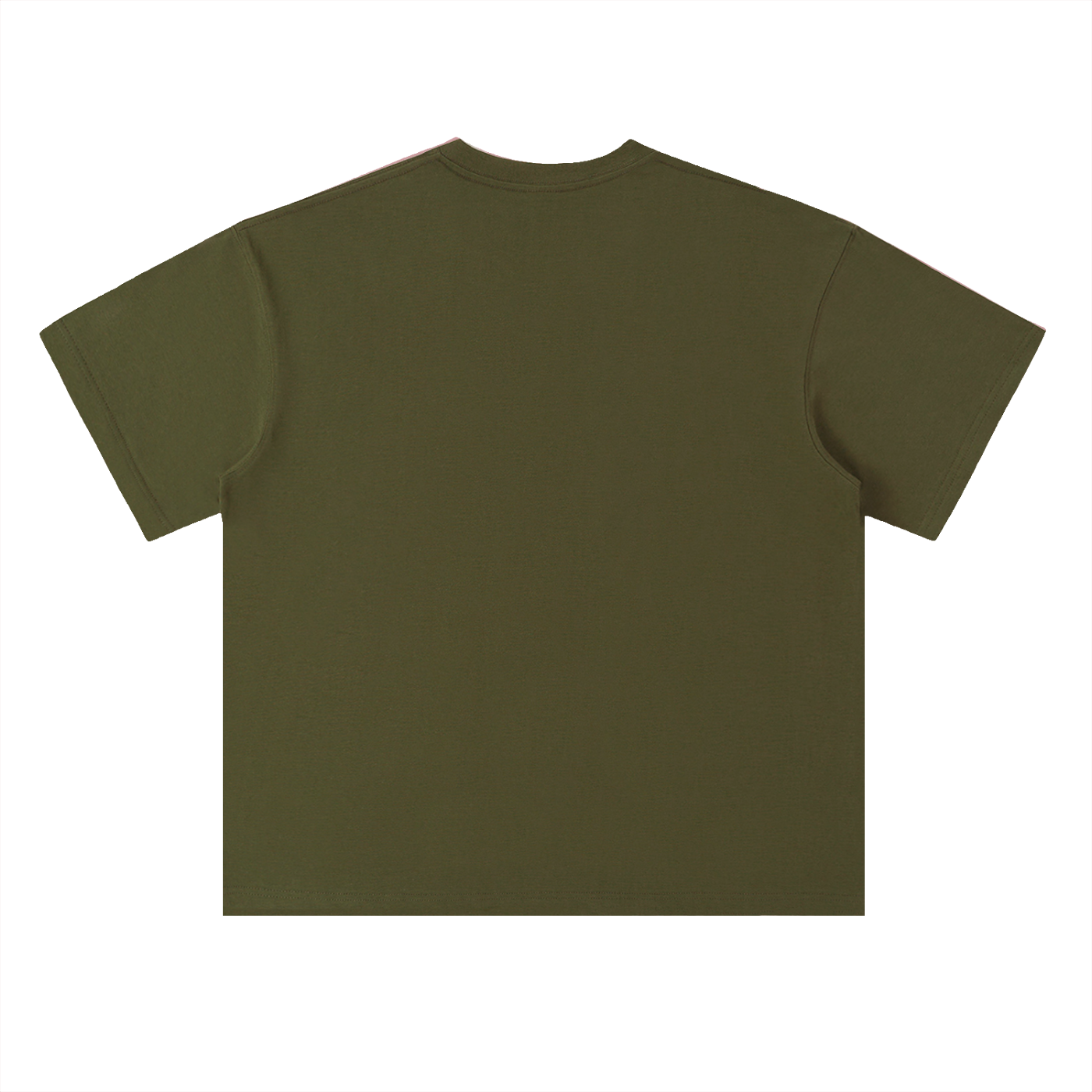 "+++" Heavyweight Drop Shoulder Cotton T-Shirt