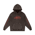 "COTCRR" Snow Washed Loose Cotton Hoodie
