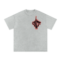 "COTCRR" Snow Washed Oversized Cotton T-Shirt