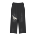 "+++" Sunfade Loose Fit Cotton Sweatpants