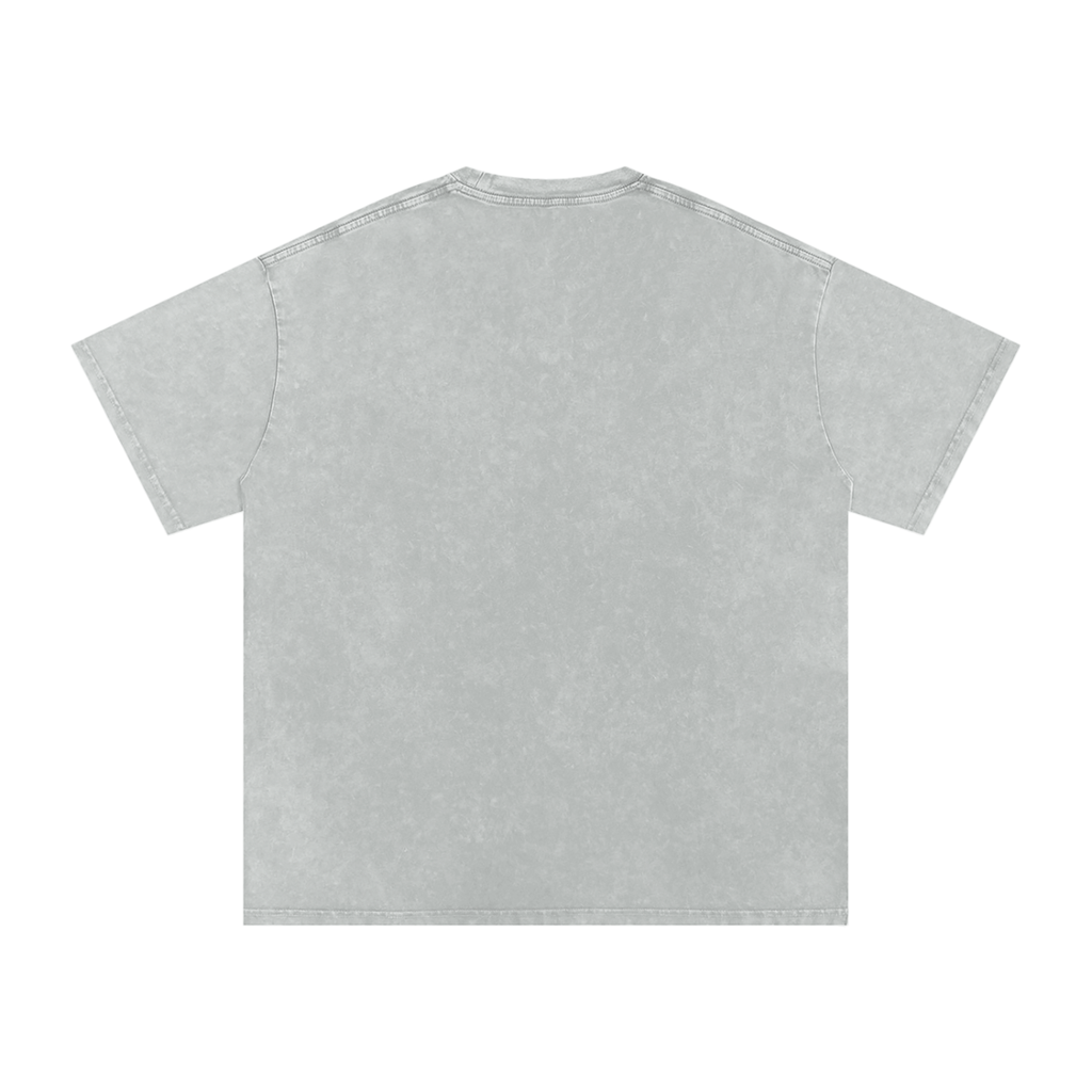 "COTCRR" Snow Washed Oversized Cotton T-Shirt