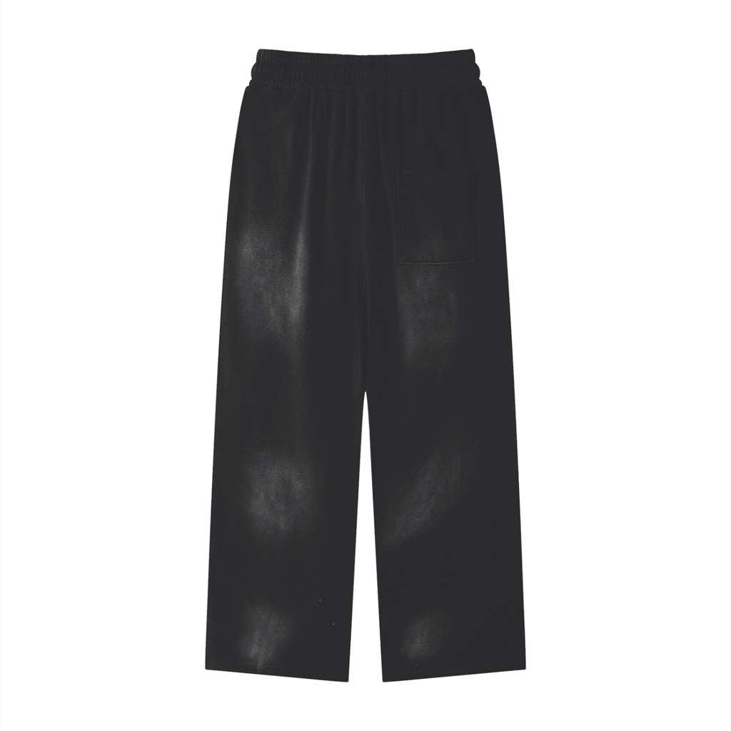 "+++" Sunfade Loose Fit Cotton Sweatpants